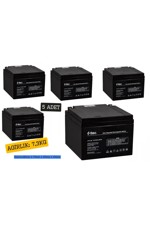 ttec 12V 26Ah BASE Bakımsız Kuru Akü ttec 12V 26Ah BASE Bakımsız Kuru Akü